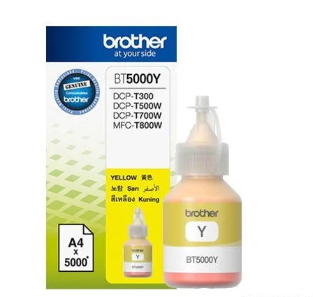 BROTHER Yellow Ink Cartridge [BT-5000Y]