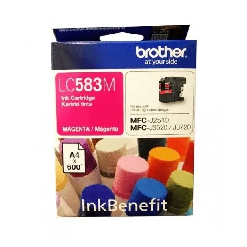 BROTHER Magenta Ink Cartridge (LC-583 M)
