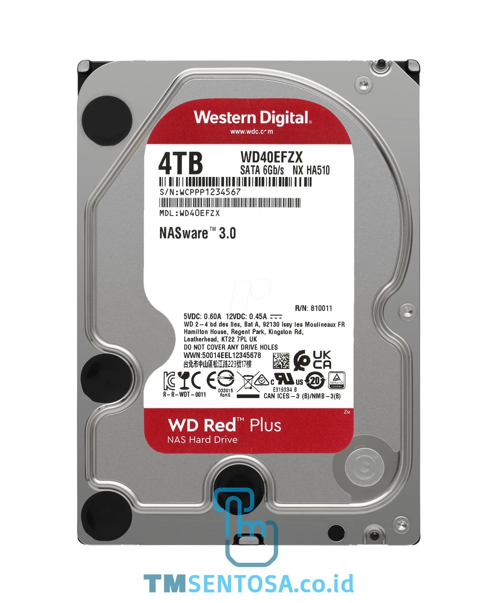 CAVIAR RED 4TB WD40EFZX