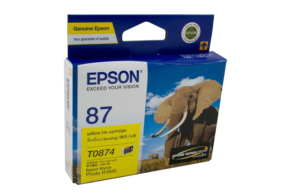EPSONYellow Ink Cartridge T0874 [C13T087490]