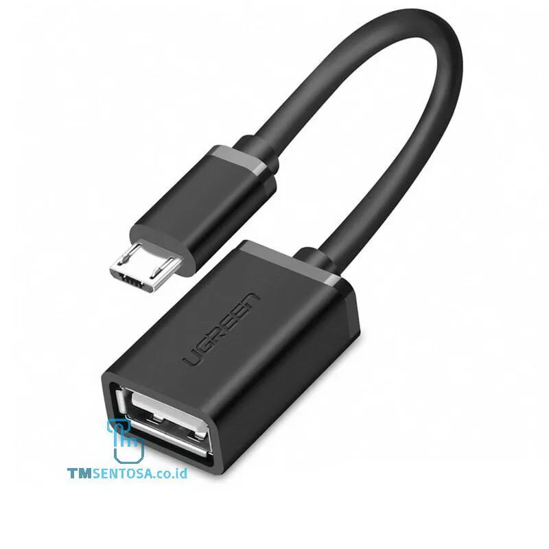 Adapter Micro USB Male to USB-A Female Cable 15cm US133 [10396]