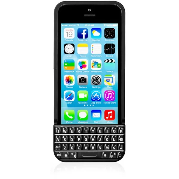 TYPO Keyboard Case for iPhone 5/5s - Black