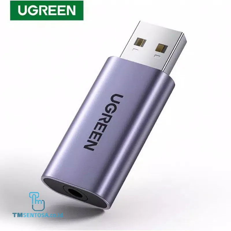 USB-A To 3.5mm External Stereo Sound Adapter GY CM383 [80864]