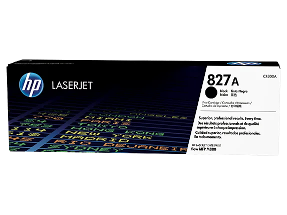 HP 827A (CF300A) Black Original LaserJet Toner Cartridge