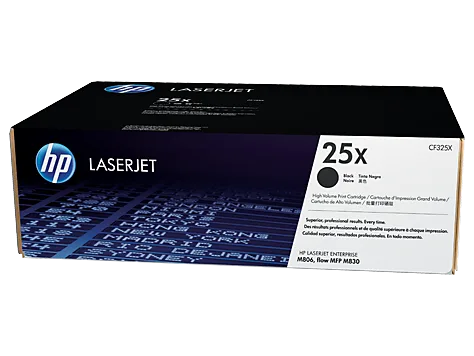 HP 25X (CF325X) Black High Yield Original LaserJet Toner Cartridge