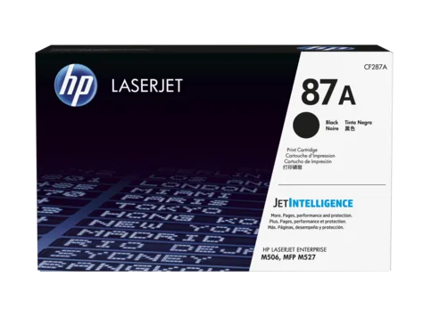 HP Black LaserJet Toner Cartridge 87A [CF287A]