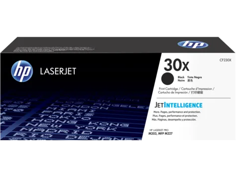 HP 30X (CF230X) Black Toner Cartridge