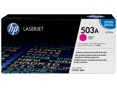 HP 503A (Q7583A) Magenta Original LaserJet Toner Cartridge