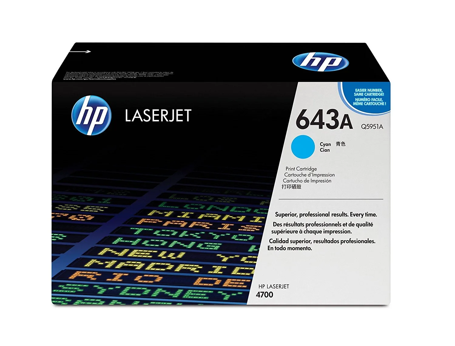HP Cyan Toner 643A [Q5951A]