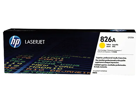 HP 826A (CF312A) Yellow Original LaserJet Toner Cartridge