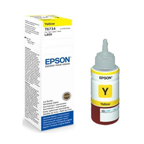 Yellow Ink Cartridge L-800 (T6734)