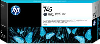 HP 745 300-ml Matte Black Ink Cartridge [F9K05A]