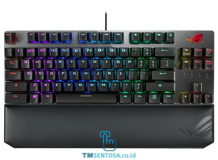 KEYBOARD ROG SCOPE TKL DELUXE RED [90MP00N0-BKUA00]