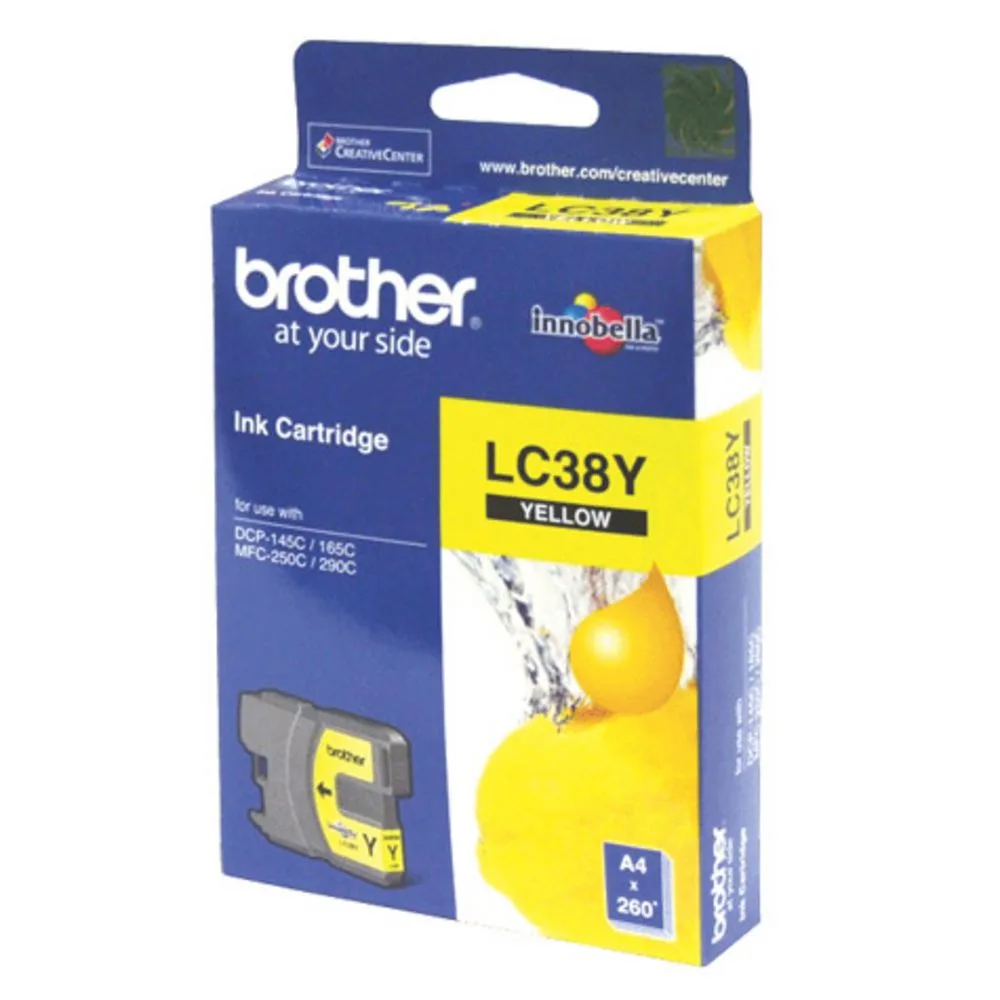 Yellow Ink Cartridge (LC-38 Y)
