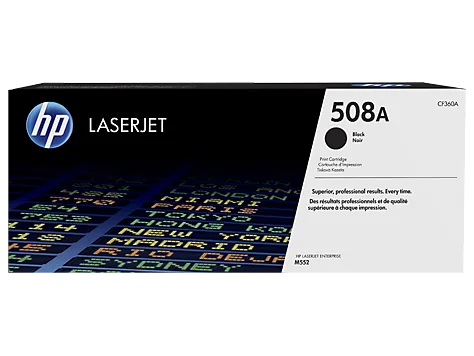 HP 508A Black Toner Cartridge [CF360A]
