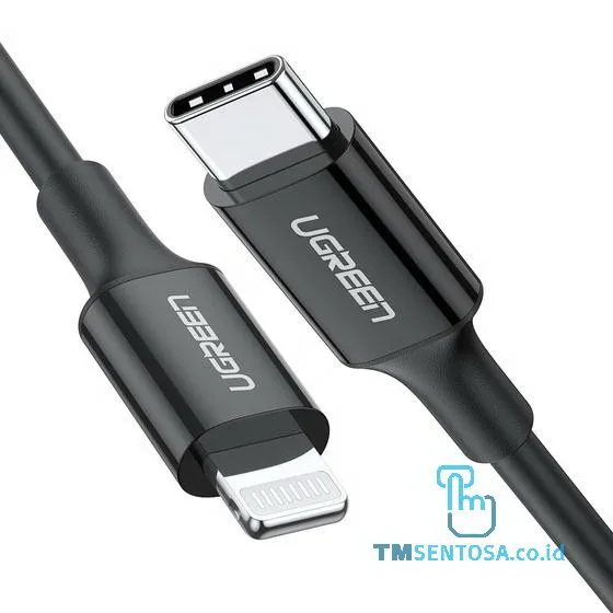 Lightning To Type-C Cable 1m BK US171 - 60751