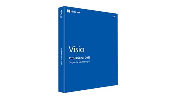 Visio Pro 2016 32-bit/x64 English EM DVD [D87-07101]