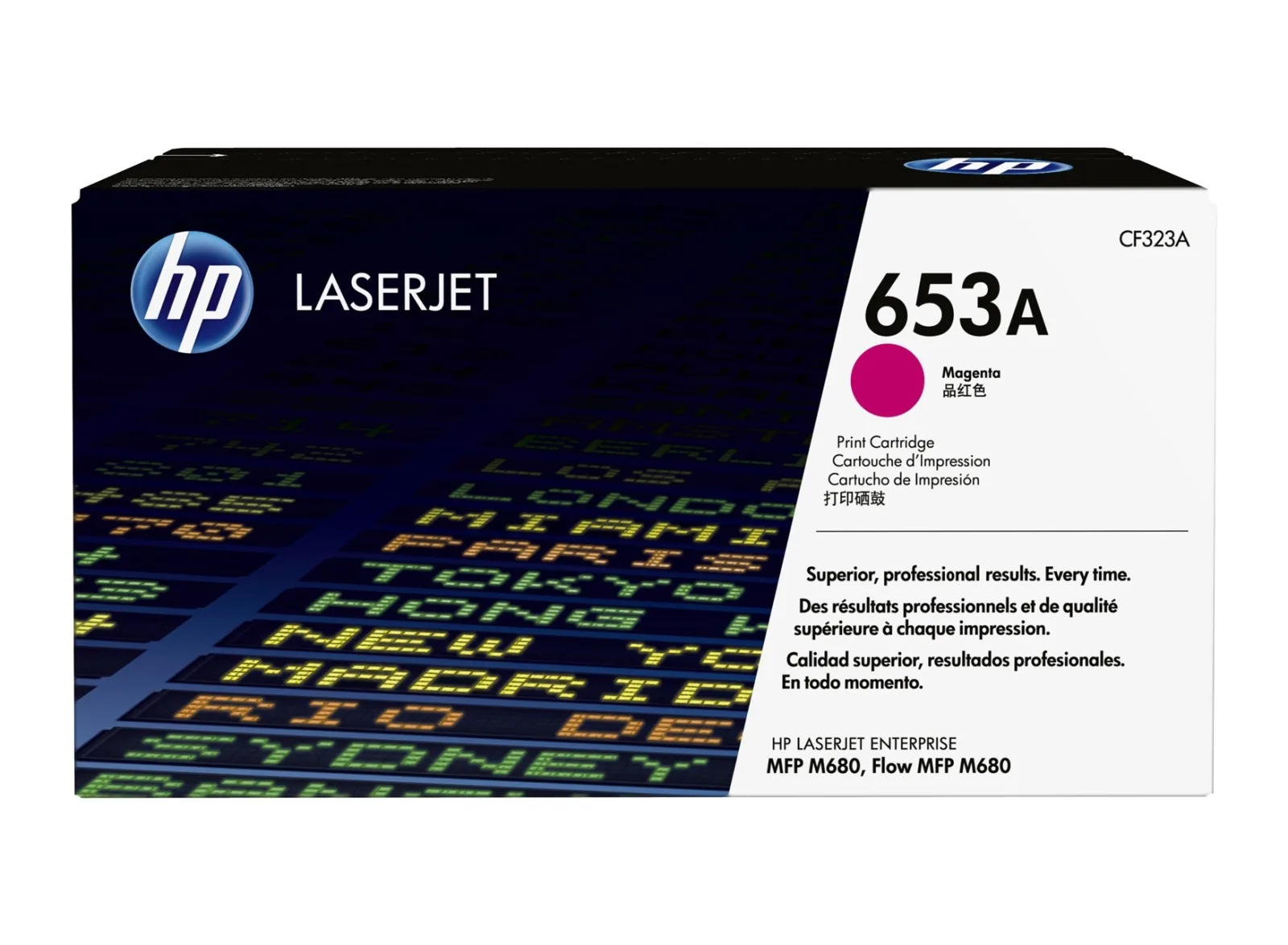 HP 653A (CF323A) Magenta Original LaserJet Toner Cartridge