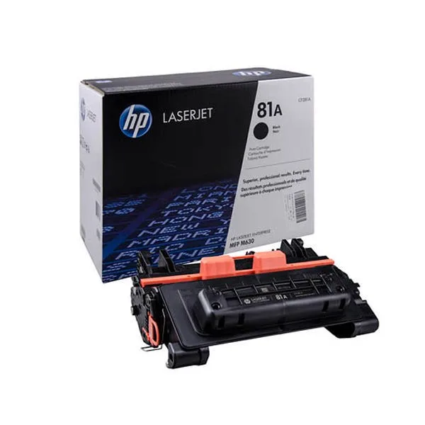 HP 81A (CF281A) Black Original LaserJet Toner Cartridge
