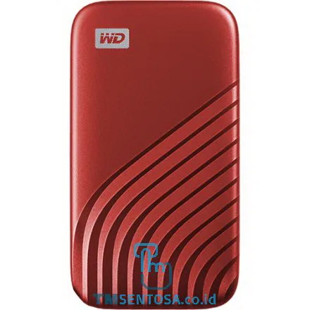 SSD MY PASSPORT 500GB WDBAGF5000ARD-WESN - RED