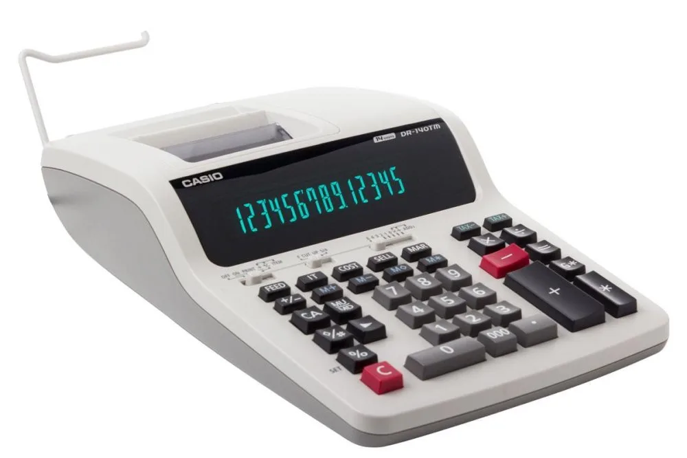 CASIO Kalkulator DM-140 TM (Printing Calculator)