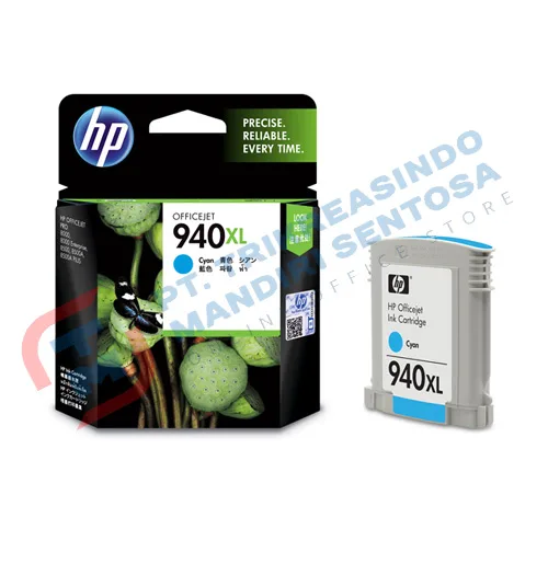940XL Cyan Officejet Ink Cartridge (C4907AA)