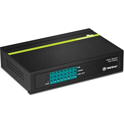 TPE-TG80G - 8-port Gigabit Full PoE+ Switch - Power budget 105 watt
