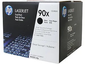 HP 90X High Yield Black Original LaserJet Toner Cartridge(CE390X)