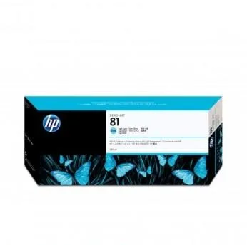 HP 81 Lt Cyan Dye Ink Crtg 680ml [C4934A]