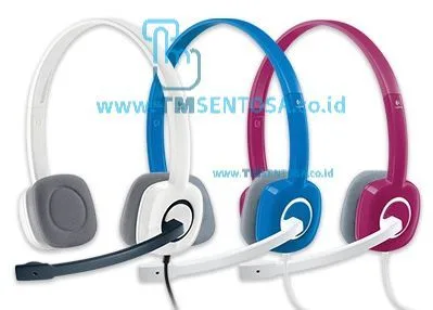 Stereo Headset H150 - WHITE / BLUE /PINK