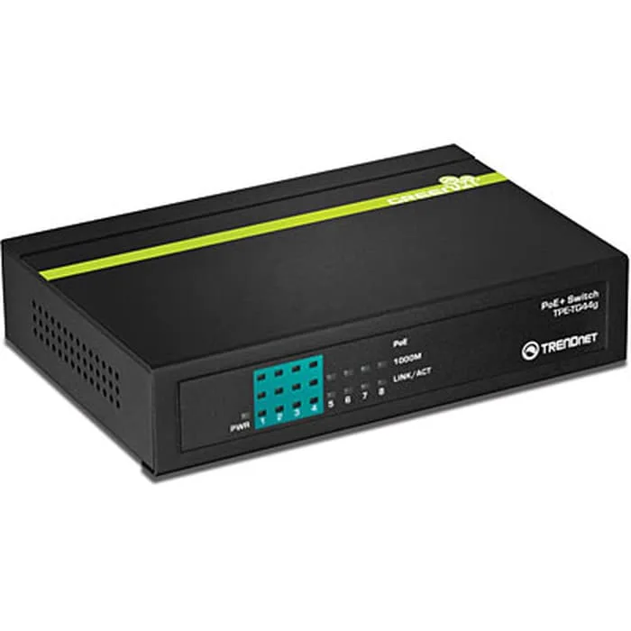 TPE-TG44G- 8-port Gigabit Half PoE+ Switch (4 Port Gigabit PoE / 4 Gigabit Port)