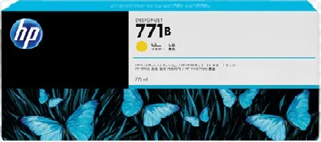 HP 771B 775 ml Yellow Ink Cartridge [B6Y02A]