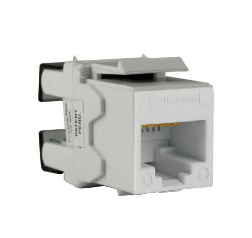 SCHNEIDER ELECTRIC Category 5e UTP Keystone Modular Jack [DCEKYSTUWT] - White