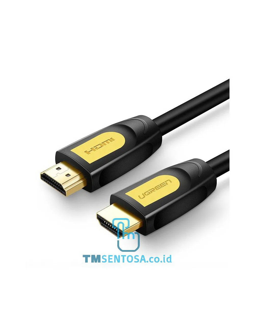 HDMI Round Cable 2m Yellow Black - 10129