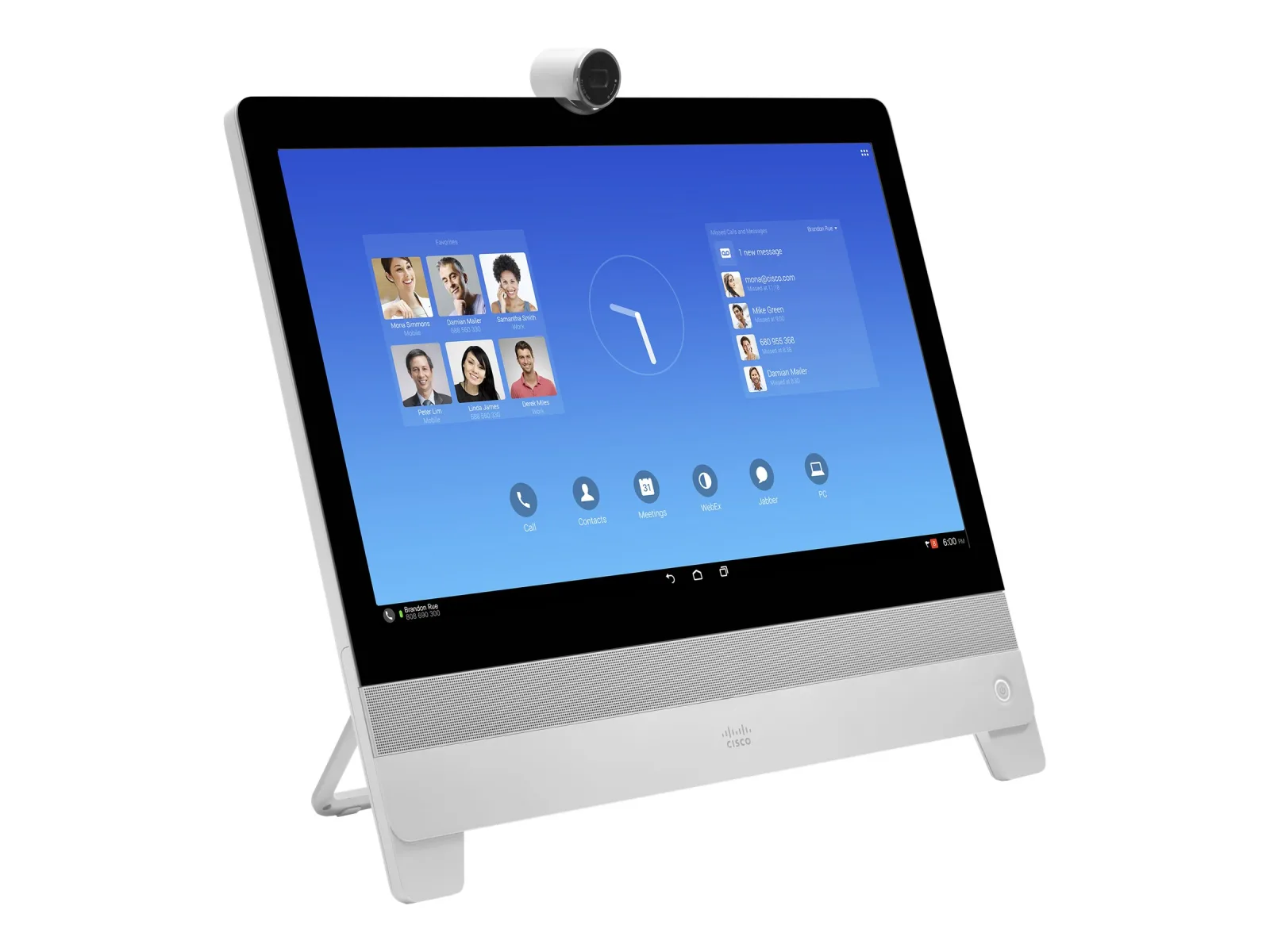 CISCO Touchscreen Desktop Collaboration Experience DX80 [CP-DX80-NR-K9=]