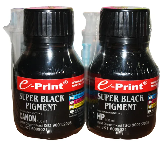 E-PRINT Super Black Pigment (For Canon, HP)