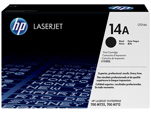 HP 14A (CF214A) Black Original LaserJet Toner Cartridge