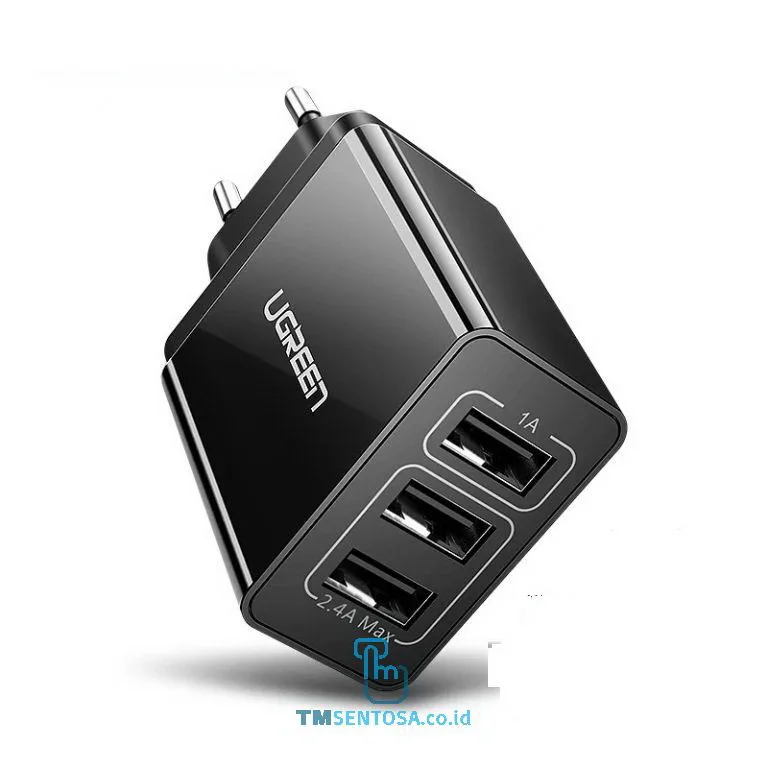 USB Wall Charger 3-Port USB 5V/3.1A ED013 - 50816