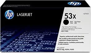 HP 53X (Q7553X) Black High Yield Original LaserJet Toner Cartridge