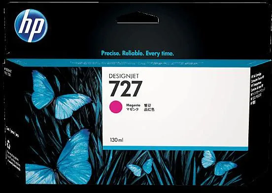 HP 727 130-ml Magenta Ink Cartridge [B3P20A]