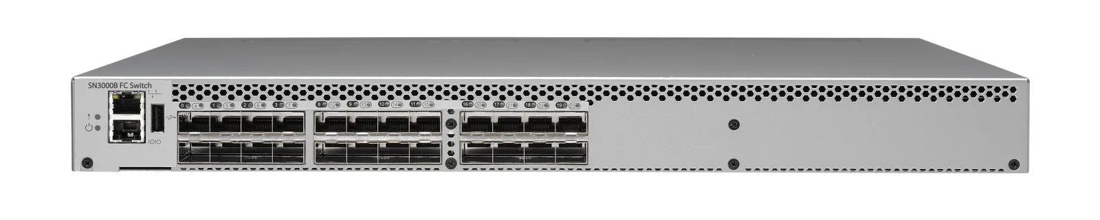 SN3000B 16Gb 24-port/24-port Active Fibre Channel Switch