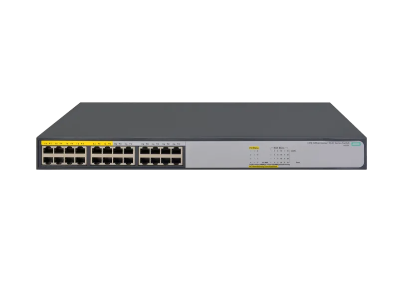 HP Switch 1400 Series Unmanaged HPE V1420-24G-PoE+ (124W) [JH019A]