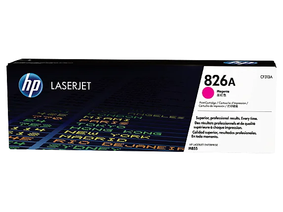HP 826A (CF313A) Magenta Original LaserJet Toner Cartridge