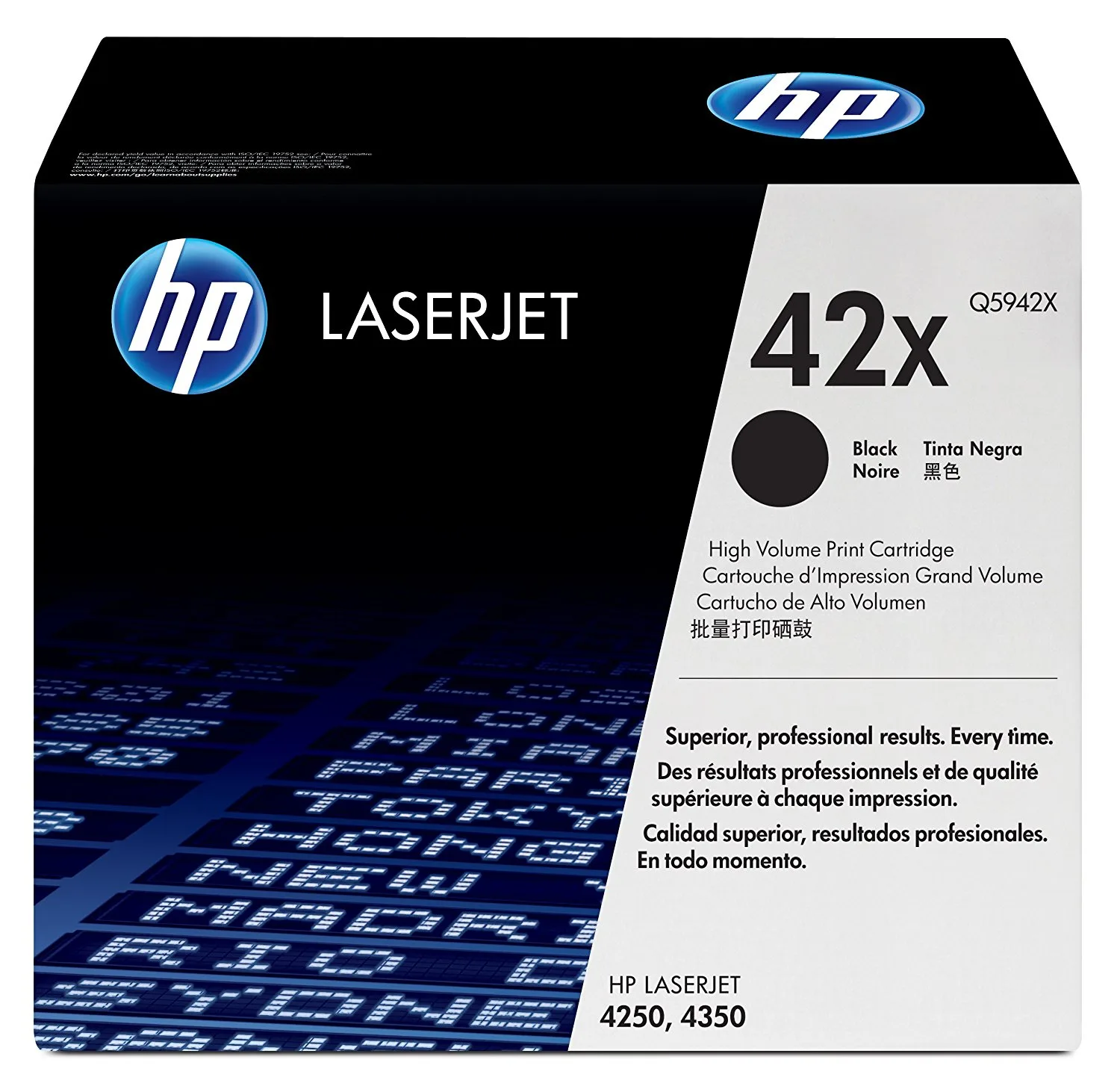 HP  42X High Yield Original LaserJet Toner Cartridge Black [Q5942X]