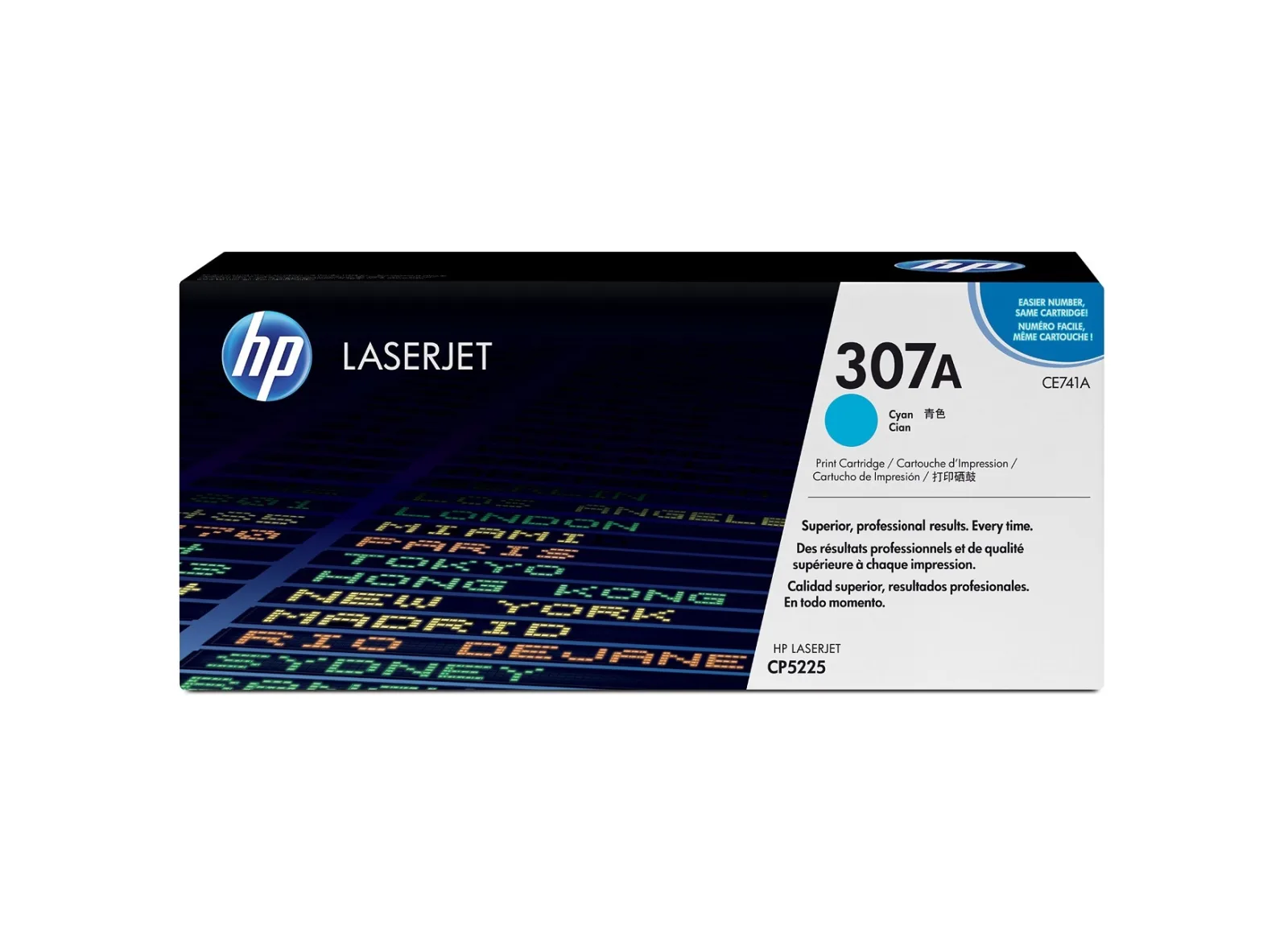 HP Cyan Toner 307A [CE741A]
