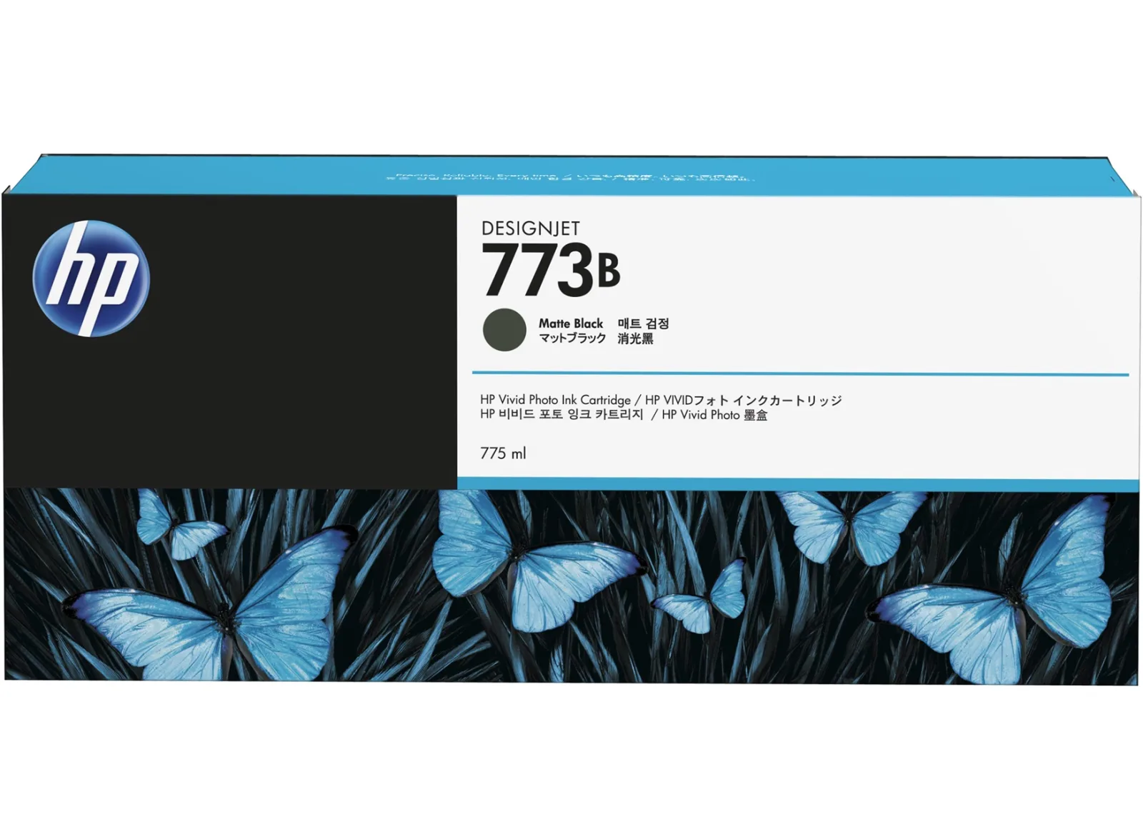 HP 773B 775-ml Matte Black Ink Cartridge [C1Q29A]