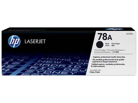 HP 78A Black Original LaserJet Toner Cartridge(CE278A)