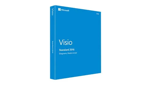 Visio Std 2016 32-bit/x64 English EM DVD [D86-05536]