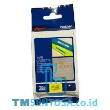 12MM GOLD ON SATIN SILVER 5 METER (FANCY LABEL) [TZE-MQ934]