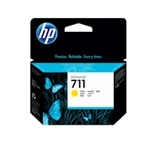 HP 711 29-ml Yellow Ink Cartridge [CZ132A]
